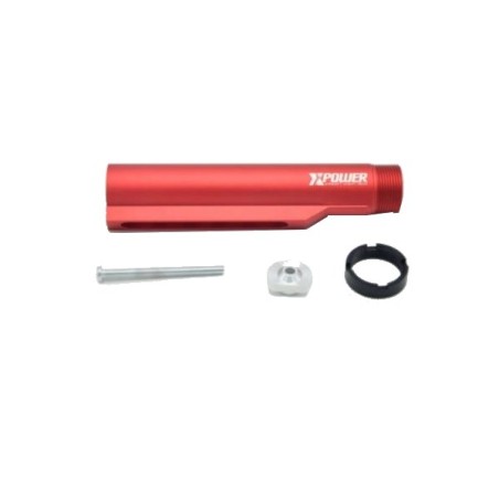 Xpower Tube de Crosse M4 Rouge CNC