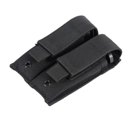 ACM Poche Double Chargeur PA Noir Molle/Ceinture