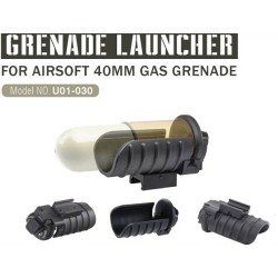Action Army Lance Grenade Nylon Fibre 40MM AAP01/ M203 Rail Mounted Grenade Launcher