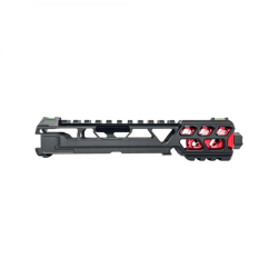 CTM.TAC CNC Upper AAP01 FUKU-2 (Short) - Black/Red