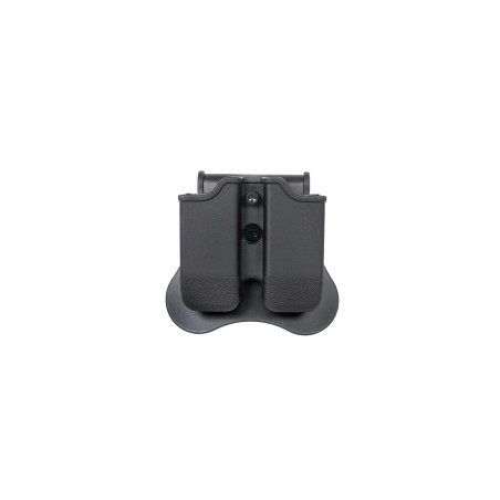 Amomax Double Porte Chargeur Beretta/ PX4/ H&K/ P30/ USP Noir