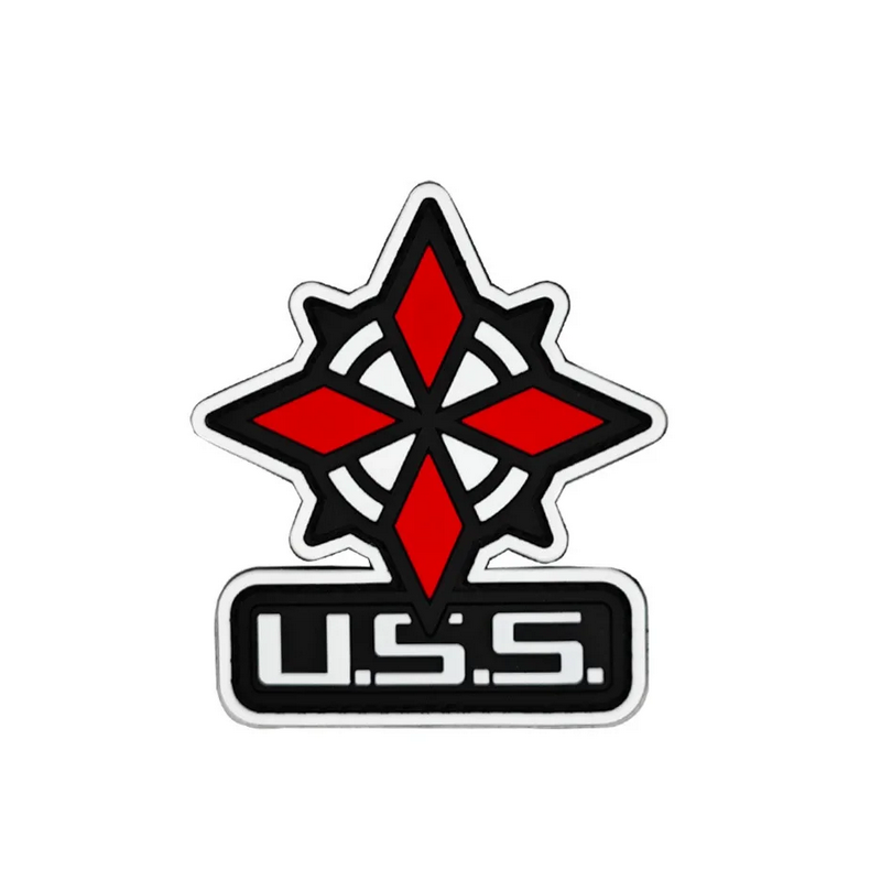 ACM Patch PVC Resident Evil U.S.S Umbrella Security Service 80x70mm