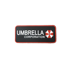 ACM Patch PVC Resident Evil Umbrella Corporation Bk/Red 115x50mm