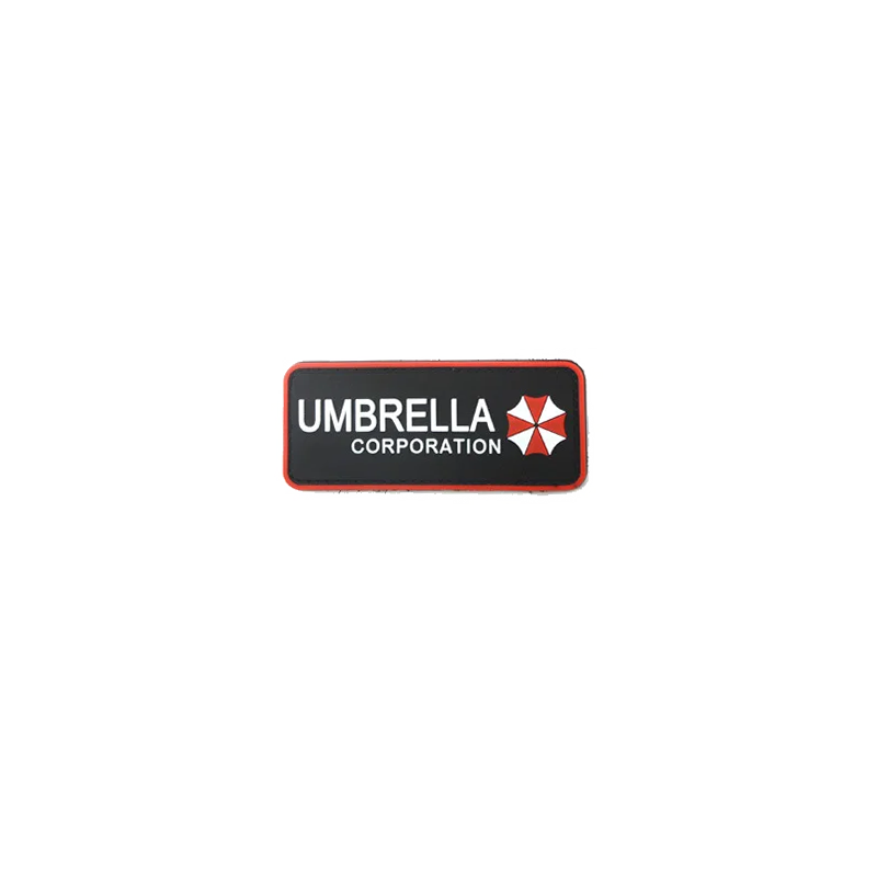 ACM Patch PVC Resident Evil Umbrella Corporation Bk/Red 115x50mm