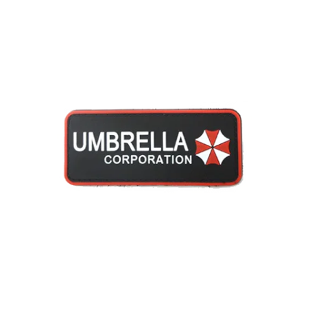 ACM Patch PVC Resident Evil Umbrella Corporation Bk/Red 115x50mm