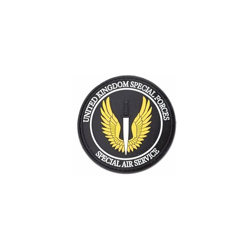 ACM Patch PVC United Kingdom Special Force Jaune/Noir 80mm