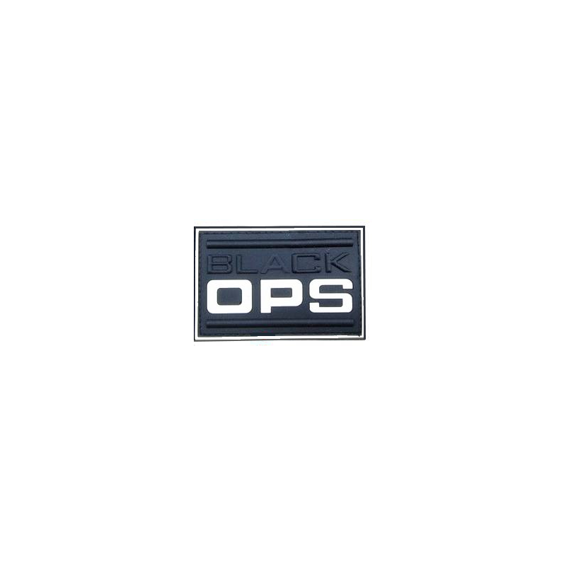 ACM Patch PVC Black OPS Glow/Noir Phosphorescent 70x45mm