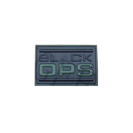 ACM Patch PVC Black OPS OD/Noir 70x45mm