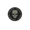 ACM Patch PVC One Shot . One Kille Gris/Noir 80mm