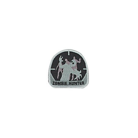 ACM Patch Brodé Zombie Hunter Vert/Noir 70x70mm