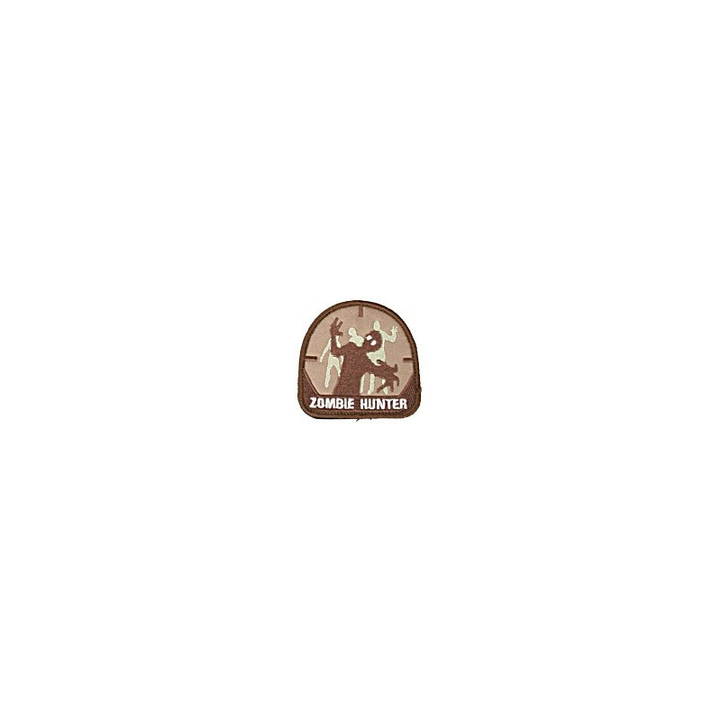 ACM Patch Brodé Zombie Hunter Coyote/Tan 70x70mm