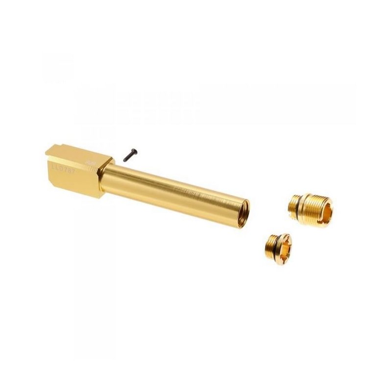 Nine Ball Canon Externe / 2 Way Fixed Outer barrel 14mm- G19 Gen.3 Marui Gold