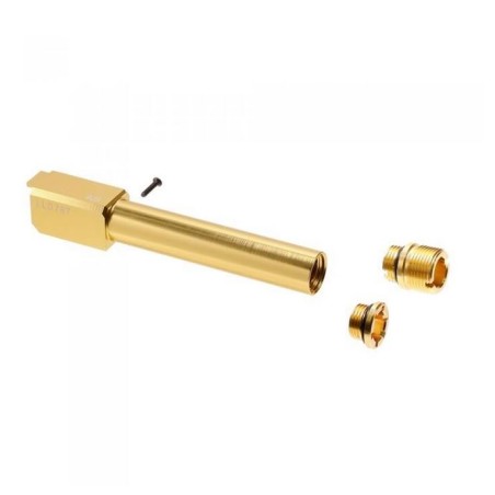 Nine Ball Canon Externe / 2 Way Fixed Outer barrel 14mm- G19 Gen.3 Marui Gold