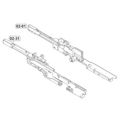 VFC Carters ABS AEG H&K MP7 SMG Origine Part:02-01/31(2.6393)