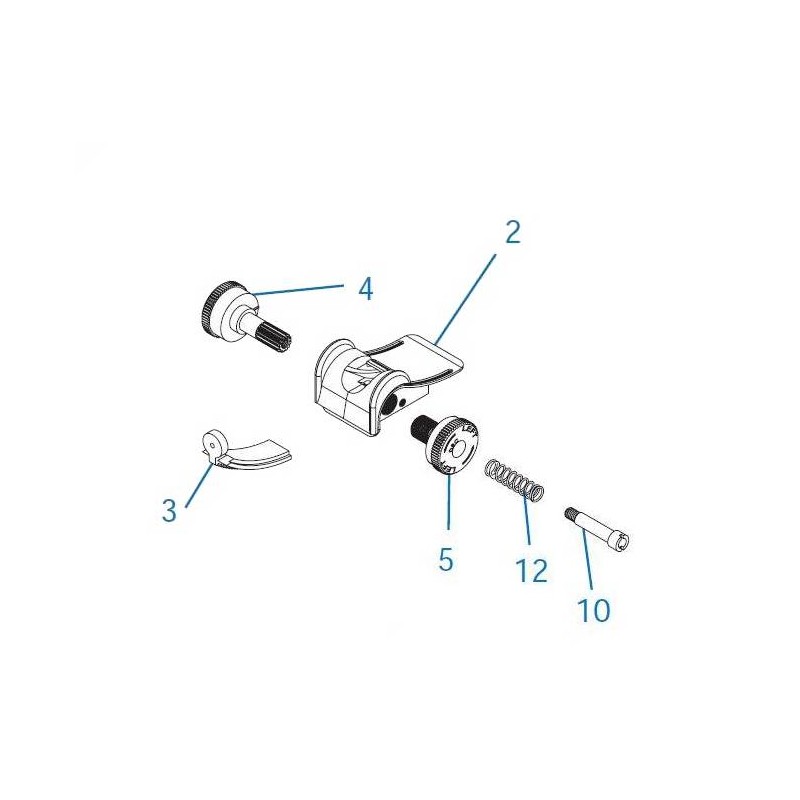 G&G GR14/M14 Rear Sight Métal Complete Origine (Reconditionné)