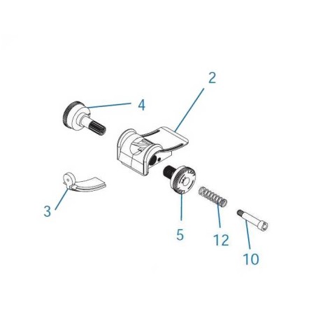 G&G GR14/M14 Rear Sight Métal Complete Origine (Reconditionné)