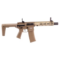 Poseidon M4 Punisher PDW AETHER V2 Mosfet & Tracer Tan 220BBs 1.3J