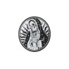 JTG Santa Muerte Rubber Patch PVC Bk/Wh 90x85mm