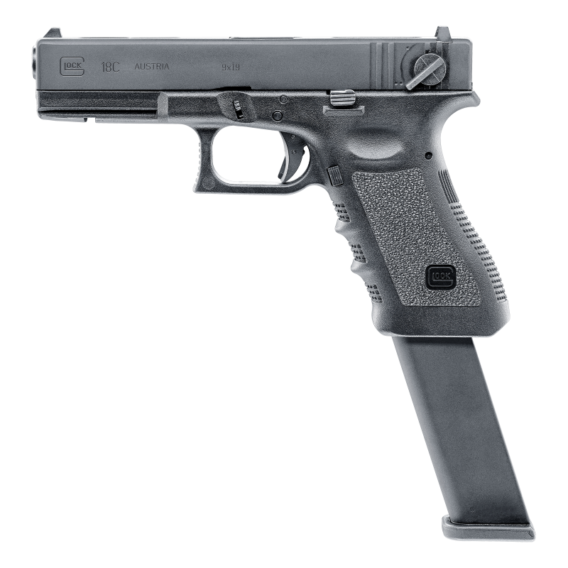 Umarex Glock 18C Gaz Black 50BBs 1J