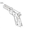 Swiss Arms KWC Chassis Métal 1911 Tan GBB