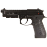 WE M9A1 Hex Cut Black Gaz Semi et Full Auto 25BBs 1J