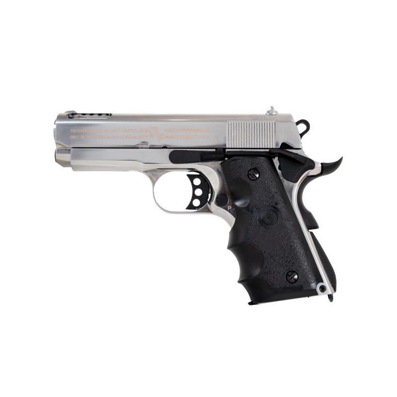 SRC Colt 1911 Defender Chromé Métal Gaz 13BBS 0.9J