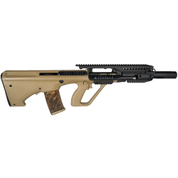 Army Armament Steyr Aug Tan R905 Tactical RIS Silencer 330BBs 1.4J