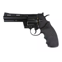 KWC Revolver 357 Python Noir 4" Co2 6BBs 1.7J