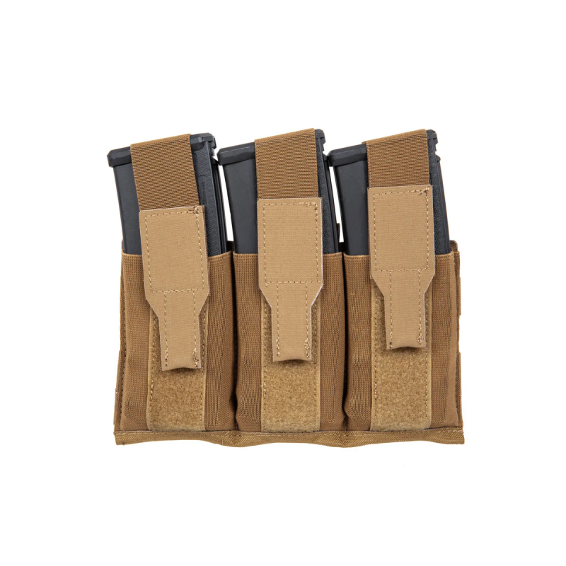 WoSport Poche Triple 5.56 / M4 Coyote Brown