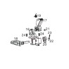 Cyma Bloc Sélecteur complet CM.125 USP AEP Part:17à24 (Reconditionné)