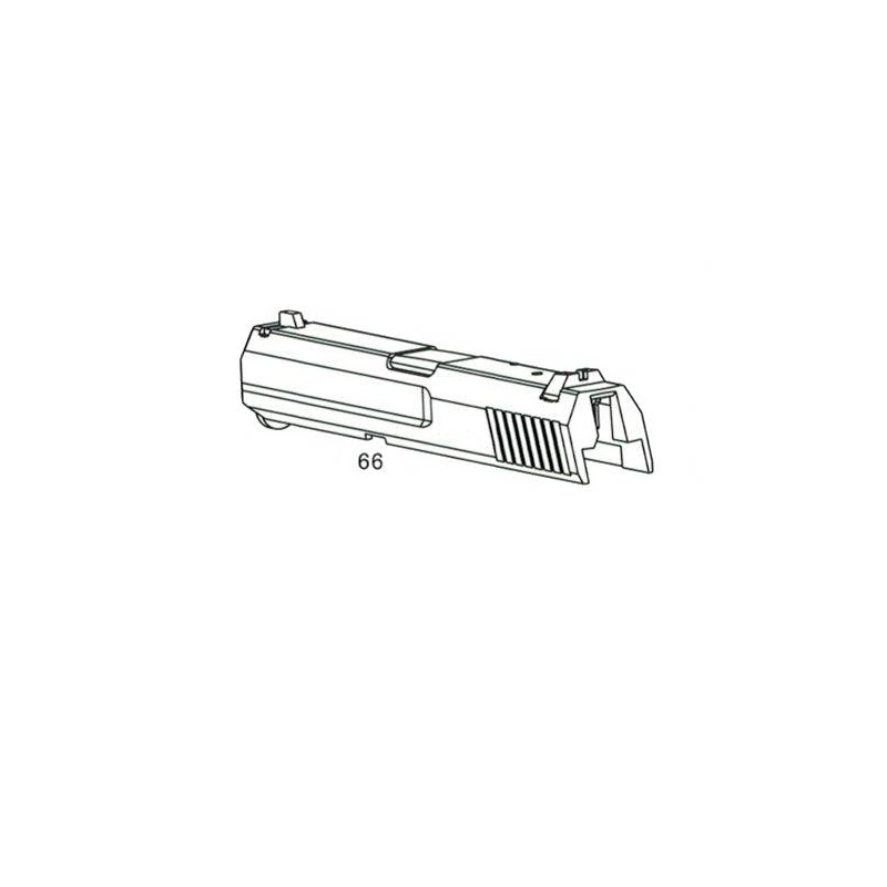 Cyma Culasse Métal Noir CM.125 USP Part:66 AEP Origine (Reconditionné)