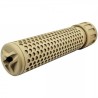 Big Dragon Silencieux 5.56 QDC Tan 175mm + Cache Flamme 14mm-