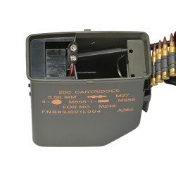 BattleAxe AmmoBox M249 Eléctrique OD 6000BBs