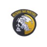 ACM Patch Brodé Militaires Sans Frontieres Noir/Jaune/Blanc 80x80mm