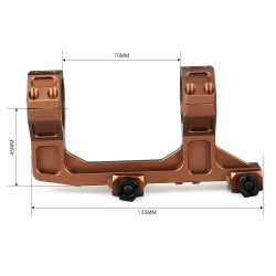 ACM Tactical Scope Mount 1.93" 30mm Type: G Bronze