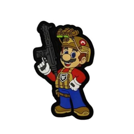 ACM Patch Mario Tactique 75X50mm PVC