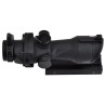 Aim-O Type ACOG 4X32 Red Dot Noir Rét: Rouge/Vert