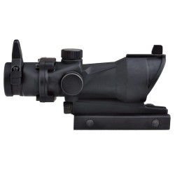 Aim-O Type ACOG 4X32 Red Dot Noir Rét: Rouge/Vert