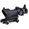 Aim-O Type ACOG 4X32 Red Dot Noir Rét: Rouge/Vert