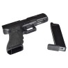 JS Tactical G17 Knurled Grip Noir Gaz 25BBs 1J