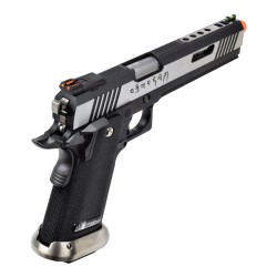 WE Hi-Capa 6.0 I.Rex Force Black / Silver Gaz 30BBs 1.2J