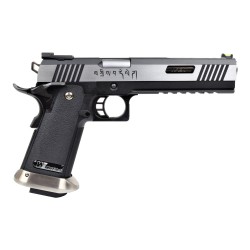 WE Hi-Capa 6.0 I.Rex Force Black / Silver Gaz 30BBs 1.2J