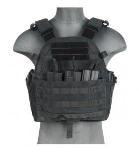 Lancer Tactical Veste Plate Carrier Noir 1000D