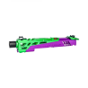 CTM.TAC CNC Aluminum slide Flatline Split slide TM Hi-capa 5.1 Purple/Green