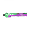 CTM.TAC CNC Alu Flatline Split slide TM Hi-capa 5.1 Purple/Green