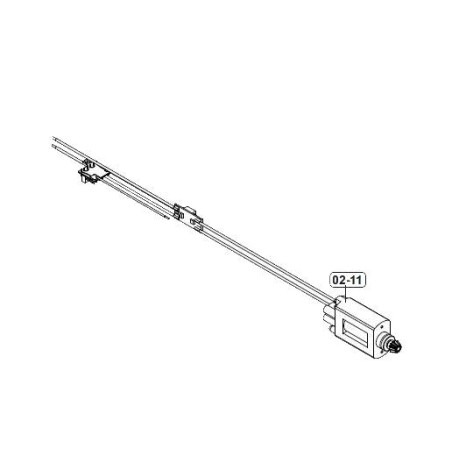 VFC Umarex Moteur & Mosfet Dean H&K MP7 SMG Origine Part:02-11 (2.6393)