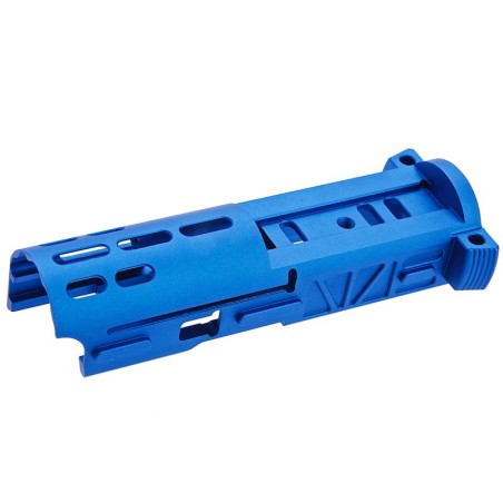 5KU AAP01 GBB Lightweight Blowback Unit BBU, CNC Alu Type:2 Blue