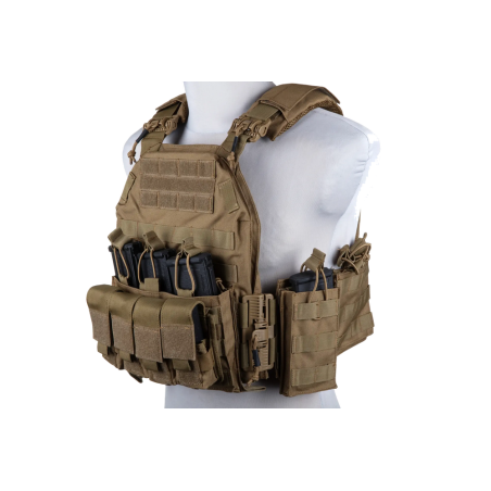 GFC Tactical Gilet tactique Plate Carrier 8944-1 Tan