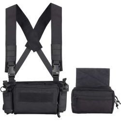 ACM Veste Reco Chest Rig Noir