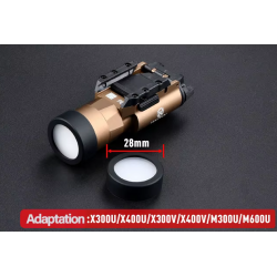 WADSN x3 Filtres & Protections Optique / Lampe 28mm Polycarbonate